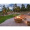 Z-Lite Davina 3 Light Outdoor Post Mounted Fixture, 9in. W x 138.25in. H, Black 5016PHMR-5009P120-BK - alternate 3